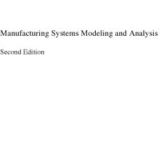 خرید و قیمت دانلود کتاب Manufacturing Systems Modeling and Analysis ...