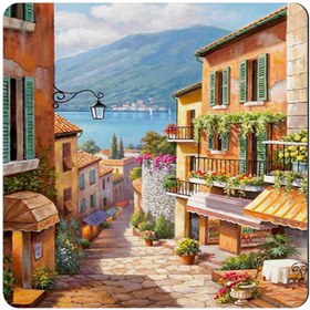 تصویر مگنت صباطرح مدل کوچه اروپایی کد M238 