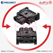 تصویر سوکت لیفتراکی مادگی 100 آمپر NF100 پروکانکت فرانسه 