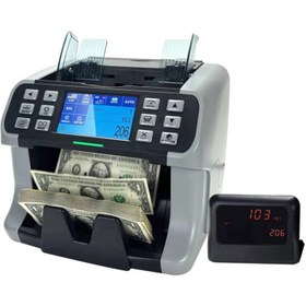 تصویر دستگاه سورتر ارز شمار دیتک مدل K6 D.tech K6 Money Counter