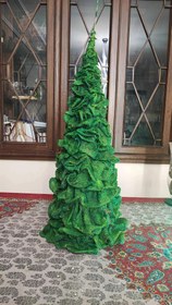 تصویر درخت کاج دکوری ترکیبی از زیبایی و نور به ارتفاع 70 سانتی متر Decorative Pine Tree: A Combination of Beauty and Light- 70cm