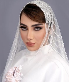 تصویر تور سر عروس 