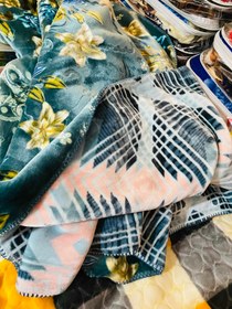 تصویر پتو گلبافت دو نفره خارجی دو رو