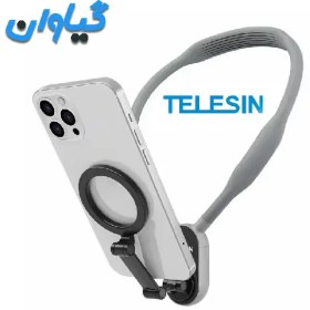 تصویر هولدر گردنی سیلیکونی TELESIN Telesin Neck Phone Holder