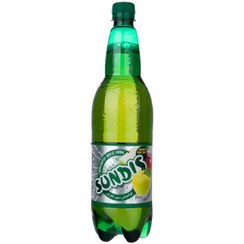 تصویر آبميوه گازدار سیب سانديس ۱ لیتری 