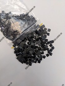 تصویر نگین حرارتی dmc 6*6 مشکی 