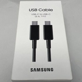 تصویر کابل شارژ سامسونگ USB-C به USB-C مدل 1 متر 