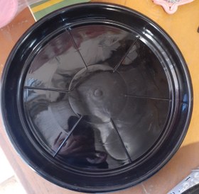 تصویر زیر گلدانی سایز ۱۱ - سفید 