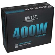 تصویر منبع تغذیه کامپیوتر اوست مدل GT-AV400-BW ا AWEST GT-AV400-BW Power Supply AWEST GT-AV400-BW Power Supply