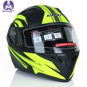 تصویر کلاه کاسکت فک متحرک RXR مدل 691 رنگ 