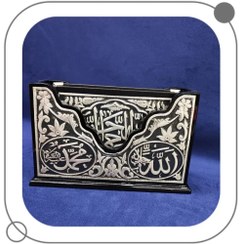 تصویر قرآن نقره ترک سایز 2 کد محصول C1002 