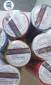 تصویر نوار چسب برق جکسون بسته ۱۰ عددی – عایق برق مقاوم در برابر حرارت و رطوبت Jackson Electrical Tape – Pack of 10, Heat & Moisture Resistant Insulation Tape