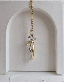 تصویر گردنبند استیل دوستی 