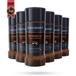 تصویر 6 عدد قهوه فوری دیویدوف Davidoff مدل اسپرسو 57 espresso وزن 100 گرم 