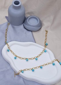 تصویر ست گردنبند و دست بند 