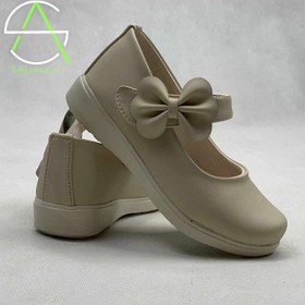 تصویر کفش مجلسی دخترانه پاپیون گنجی 