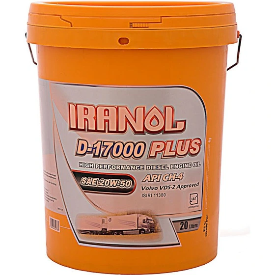 Irinol خرید و قیمت ایرانول D-17000 پلاس 20lit CH-4 20w-50 ا IRANOL D-17000 ...