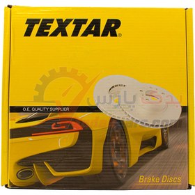 تصویر دیسک چرخ عقب دنا تکستار (اصلی) TEXTAR brake disc 92048203 Rear Of Dena TMD FRICTION Corporation