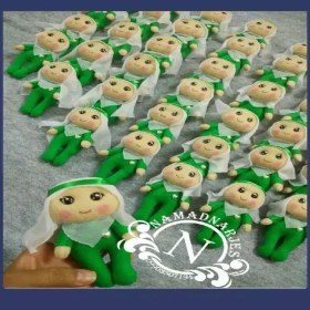 تصویر عروسک های مناسبتی با نمد 
