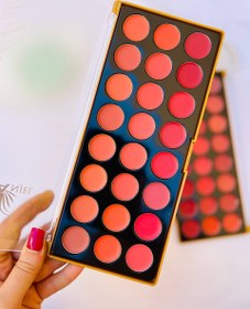 تصویر پالت رژلب ۲۴ رنگ 