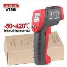تصویر ترمومتر لیزری حرفه ای وینتکت مدل WT300 تا دمای 420 درجه ( نمایندگی اصلی) ا WT300 wintact thermometer WT300 wintact thermometer