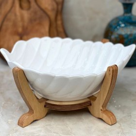 تصویر سالاد خوری برگی 