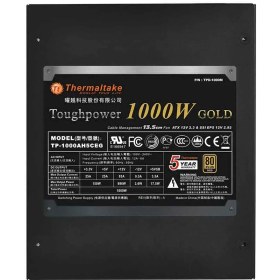 تصویر پاور نیمه ماژولار ترمالتیک Thermaltake Toughpower Gold 1000W 