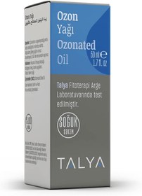 تصویر روغن اوزون تالیا 50 میلی لیتر - روغن زیتون ازن دار Talya Ozon Yağı 50 ml - Ozonlanmış Zeytinyağı - Soğuk Sıkım - Sivilce ve Akne Karşıtı - Cilt Nemlendirici - Sağlıklı ve Parlak Cilt Görünümü