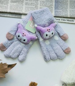 تصویر دستکش بافت کرومی 