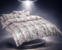 تصویر سرویس روتختی دو نفره آنسل مدل پیگمنت ۶ تکه – لحاف کامل لایکو دو رو مناسب تخت عرض ۱۶۰ - طرح مدولا 