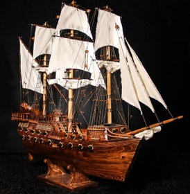 تصویر ماکت کشتی چوبی مدل آپادانا ship models apadana