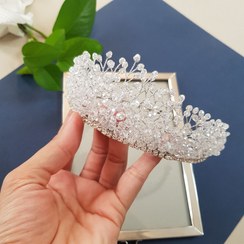 تصویر تاج عروس ارتفاع ۵ سانت اکسسوری مو 