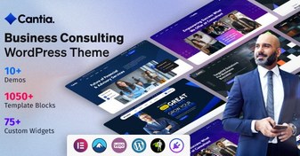 تصویر Cantia - Business Consulting WordPress Theme 