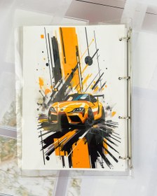 تصویر کلاسور شفاف A4 