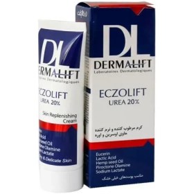 تصویر کرم مرطوب کننده اوره و اوسرین 20 درصد درمالیفت مدل Eczolift 