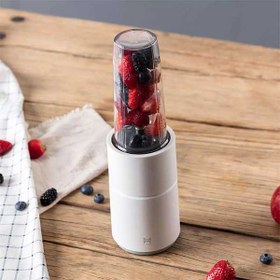 تصویر مخلوط کن و اسموتی ساز شیائومی Xiaomi Pinlo YM-B05 Blender Mixer Portable Mini Fruit Juicer 