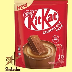 تصویر هات چاکلت کیت کت ۱۰ عددی وزن ۳۳۰ گرم 