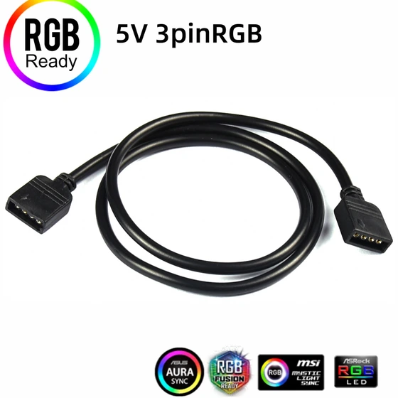 خرید و قیمت کابل 3 پین نورپردازی RAINBOW ARGB SYNC | ترب