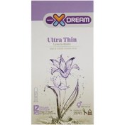 تصویر کاندوم ایکس دریم مدل Ultra Thin بسته ۱۲ عددی 