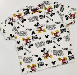 تصویر تیشرت دخترانه طرح میکی موس 