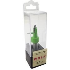 تصویر مته خزینه الماسه مدادی ولف سایز 3 میلیمتر wood counter sink drill bits