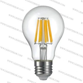 تصویر لامپ حبابی فیلامنتی 8 وات EDC 8 watt EDC filament bulb