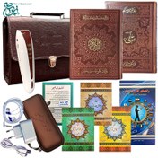 تصویر قلم قرآنی بصیر 64 گیگ بلوتوث‌دار | بسته شماره 9 با قرآن 604 صفحه و کلیات مفاتیح 
