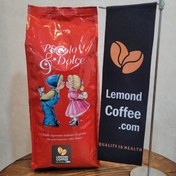 تصویر دانه قهوه لوکافه پیکولو و دولچه ۱۰۰۰ گرمی 