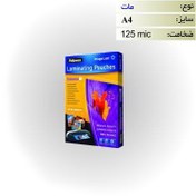 تصویر شیت لمینیت 125 میکرون مات A4 Laminating Pouches Plain Paper 125mic/A4