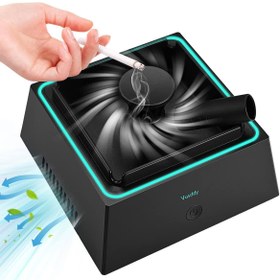 تصویر زیر سیگاری مکنده دودسیگار 