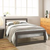 تصویر تخت خواب یک و دو نفره چوب و فلز طرح آسا - 200*90 / Single and double wooden and metal bed by, Asa design