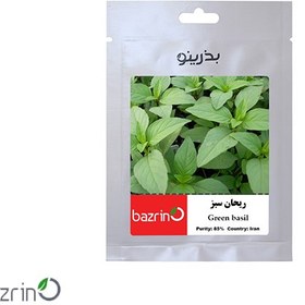 تصویر بذر ریحان سبز محبت 