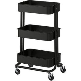 تصویر ترولی مشکی RÅSKOG 