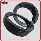 تصویر قاب اسپیکر خودرو بیضی ۳ بعدی اسپرت مناسب پراید و پژو 